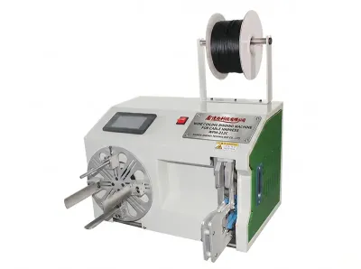 半自動ケーブル巻き取り結束機 巻線範囲50-250mm WPM-212C