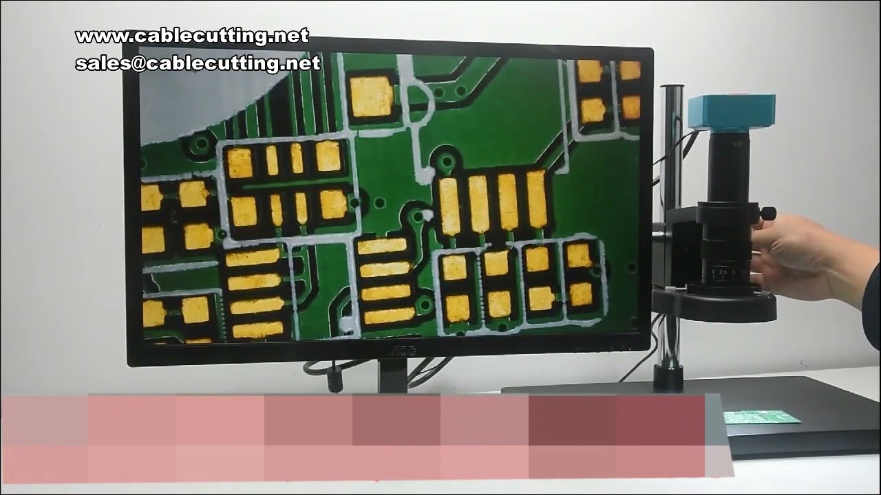 4K高精細顕微鏡 | 産業用測定カメラ搭載 デジタル光学修理・検査システム