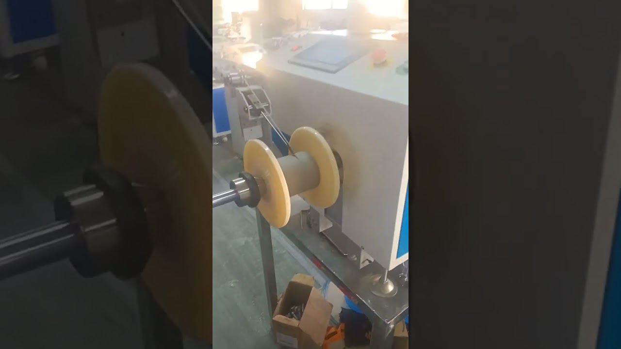 ワイヤー巻線機 | 高速トラバース巻線機 #工場 #自動化