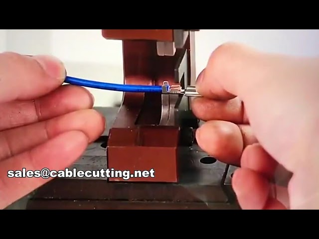 カスタマイズ可能なOTP端子圧着機 | スタンピング部品・Uダイ・油圧プレス成形