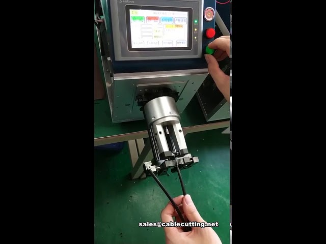 【半自動】同軸ケーブル剥線機 | 高精度で効率的なケーブル加工