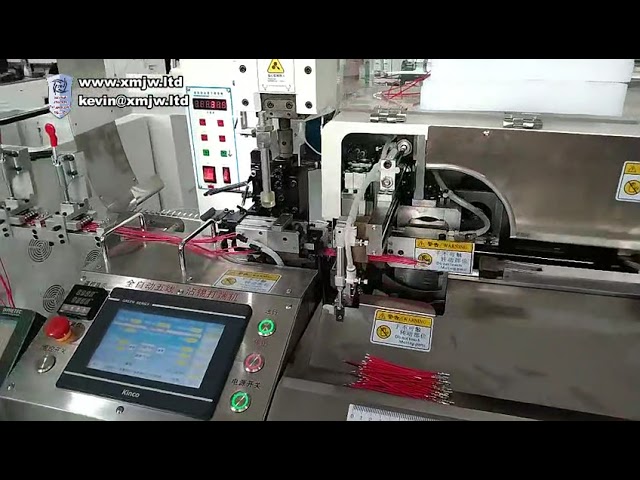 AWG32〜16対応！5本同時自動剥線・端子圧着・ディッピングマシン 110V/220V