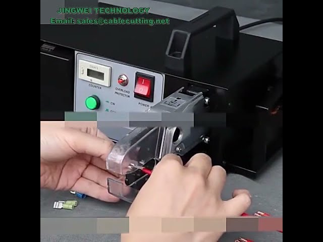 高効率電動端子圧着機で生産性向上 | 高速ワイヤー加工