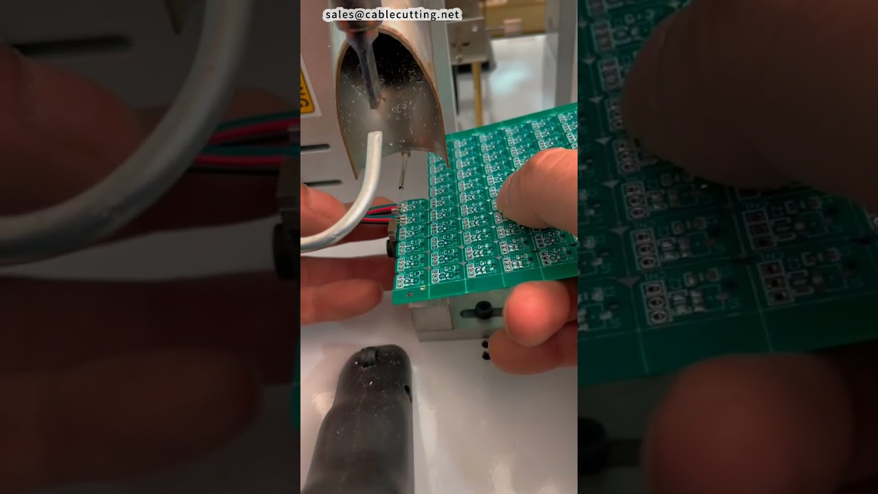 【メーカー直販】半自動はんだ付け機 - 高精度ワイヤー加工・工場自動化に