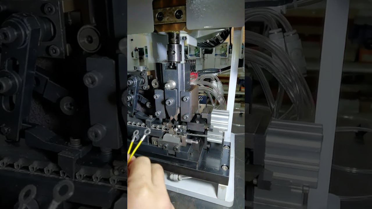 連続ストリップ端子圧着機メーカー 実機設備紹介 #工場 #機械 #工具