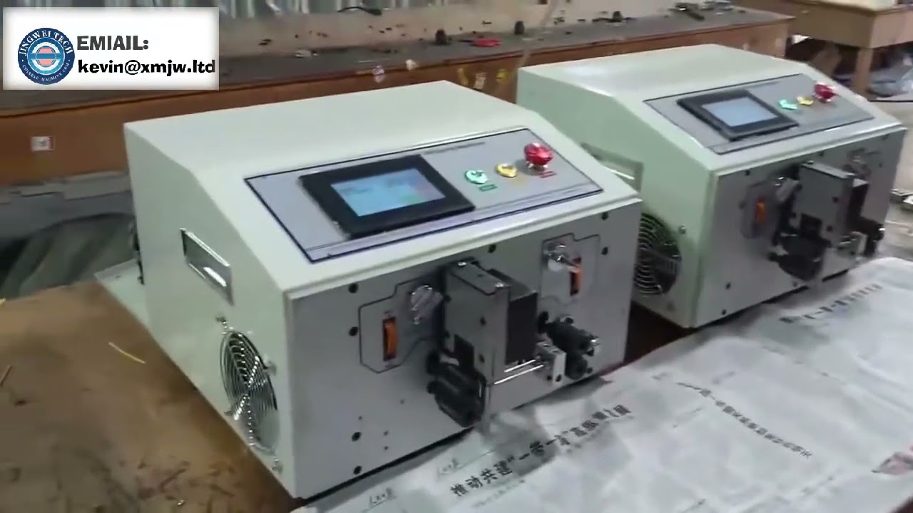 SW-508C 高速ワイヤー切断・ストリップ機 0.1mm～2.5mm角ケーブル対応 コンピュータ制御式電線ストリッパー