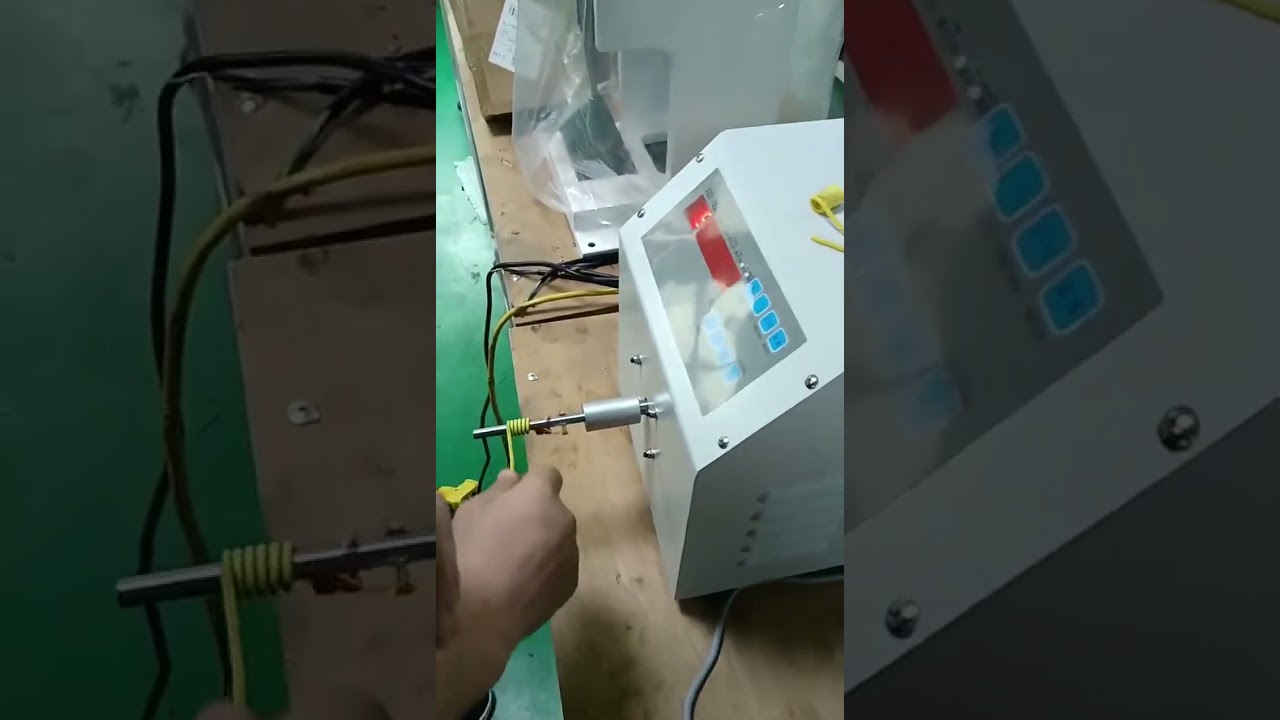 カスタム硬線巻線機の実演 – 工場自動化の現場から #巻線機 #工場