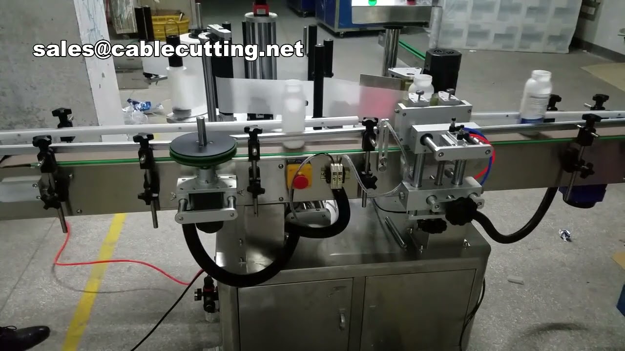 高速フラットボックスアンプルラベリングマシン｜果物ラベリング機対応