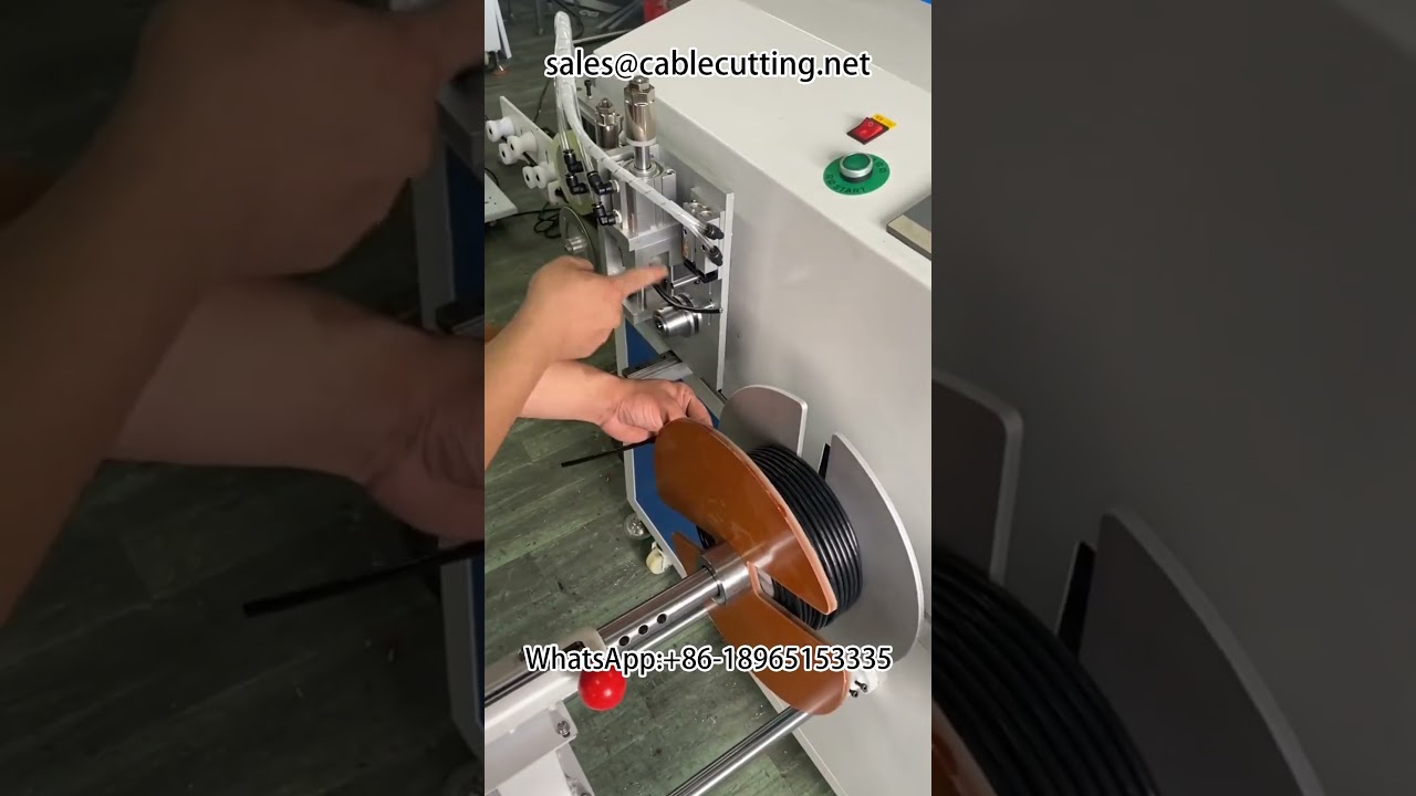 自動メートルカウント・選別・切断・巻取り・結束機 #メートルカウント巻取り機
