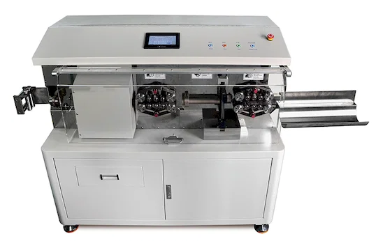 自動同軸ケーブル切断ストリッピングマシン WPM-9935