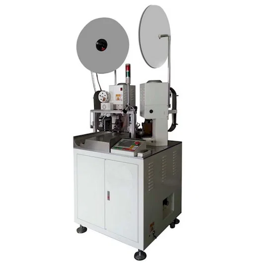 自動防水ワイヤー圧着機